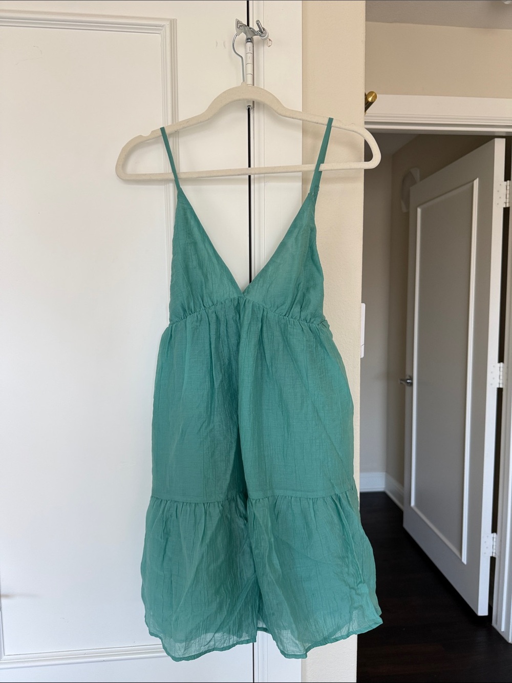 Women’s Teal Green Sleeveless dress